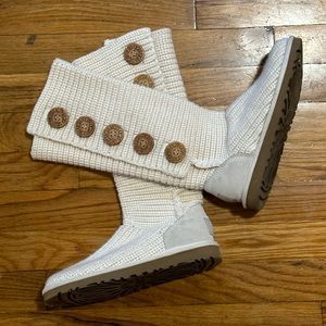 Cream Knit Ugg Australia